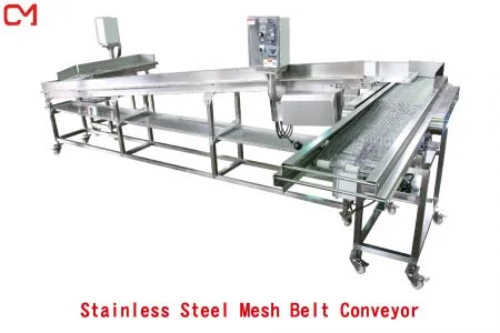 Stainless Steel Conveyor - Stainless Steel Mesh Belt Conveyor.